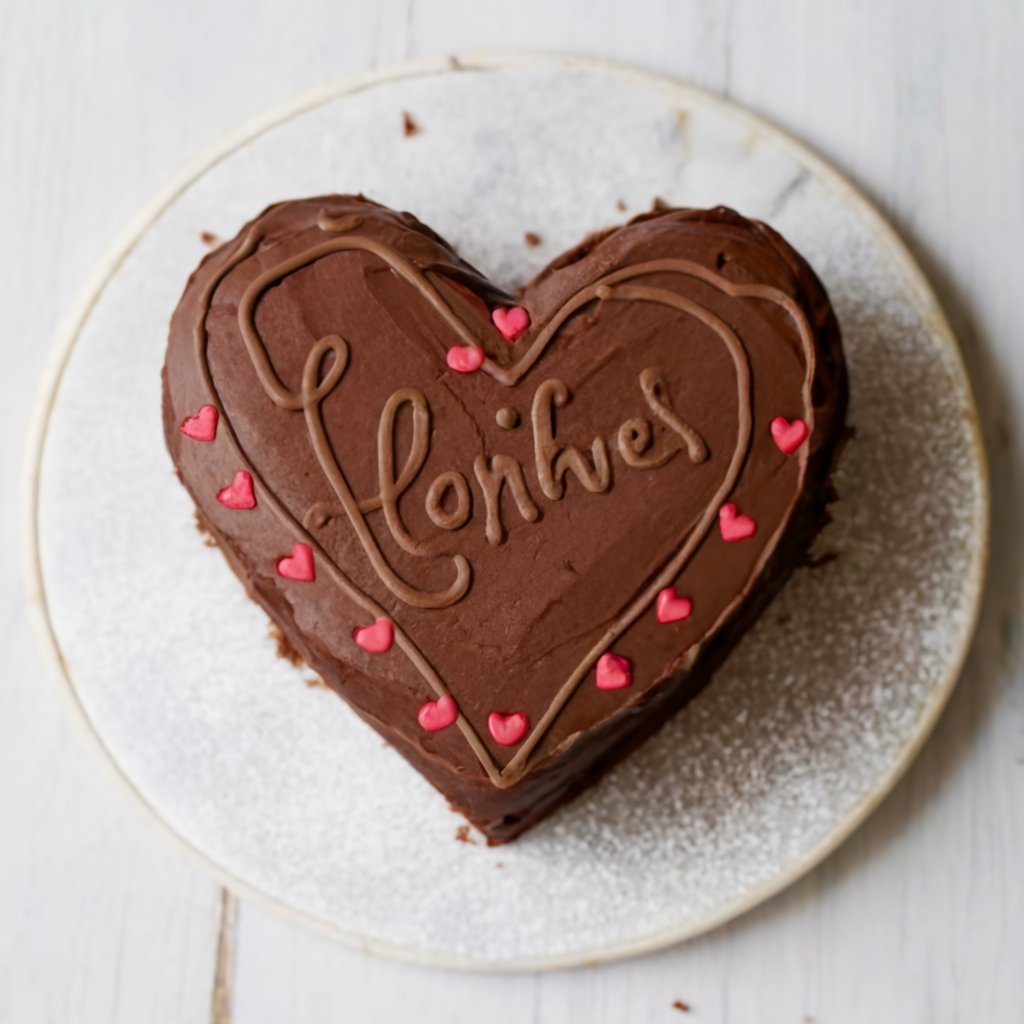 how to make a heart shaped cake