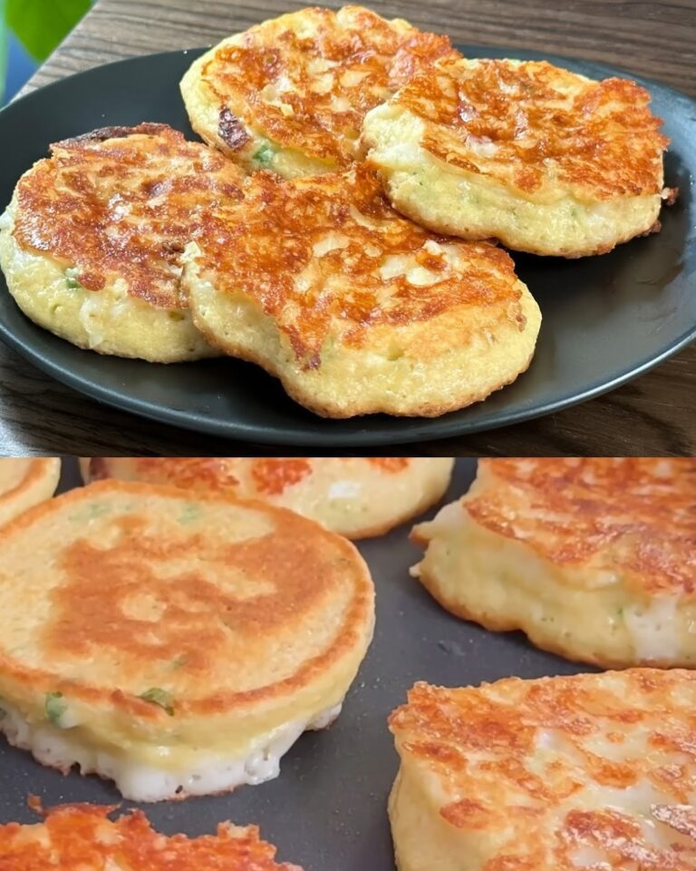 Savory Oatmeal Pancakes