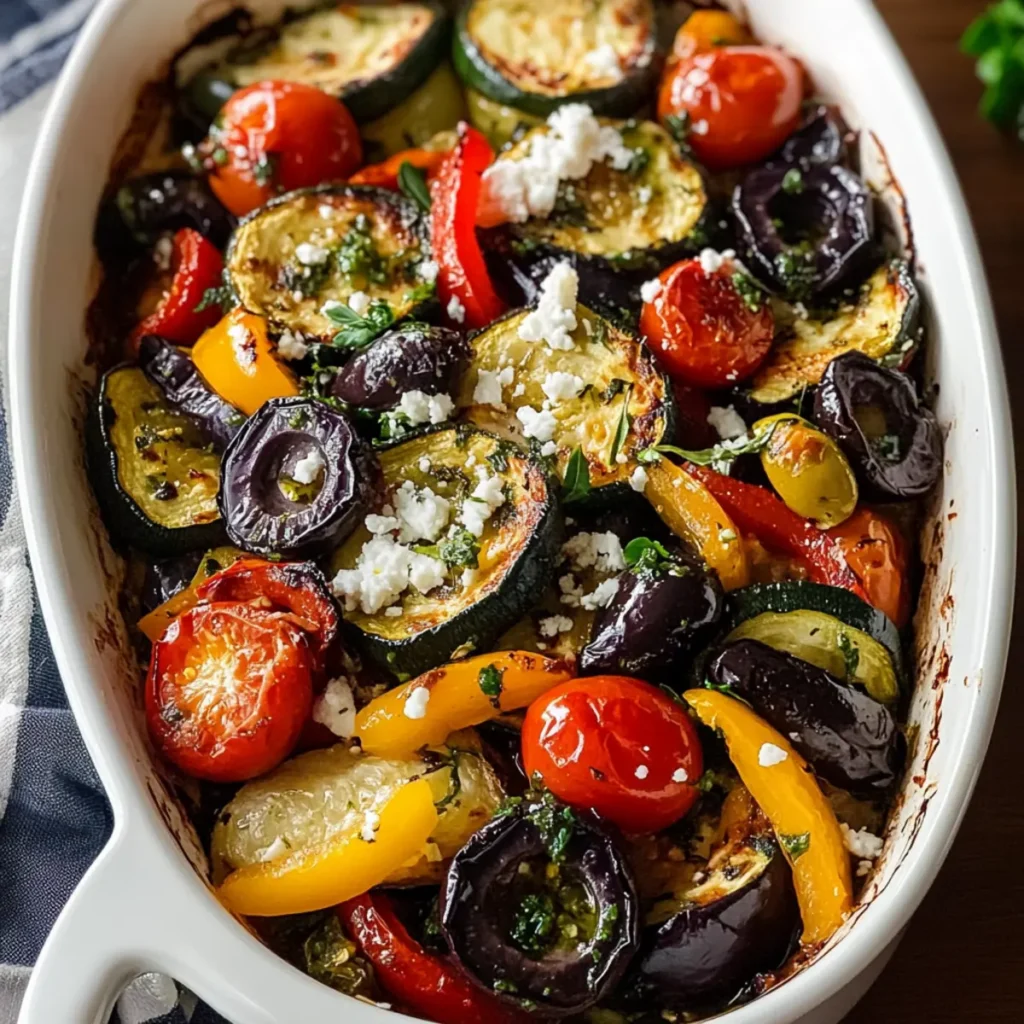 Baked Mediterranean Vegetable Casserole