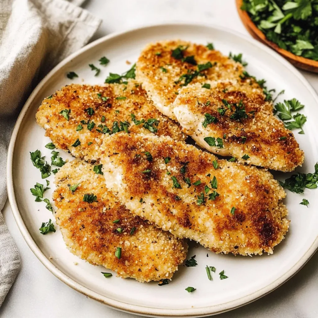 Baked Parmesan Crusted Chicken
