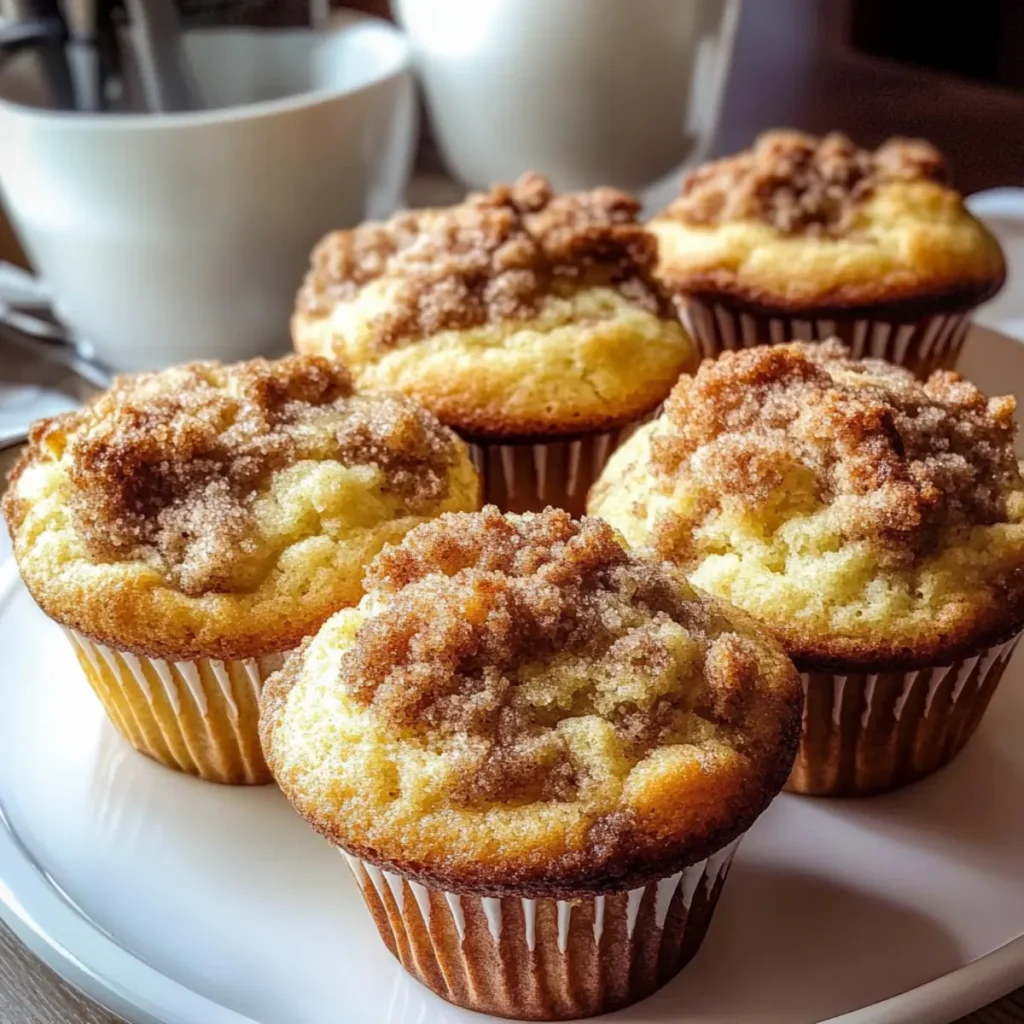 Coffee Cake Muffins