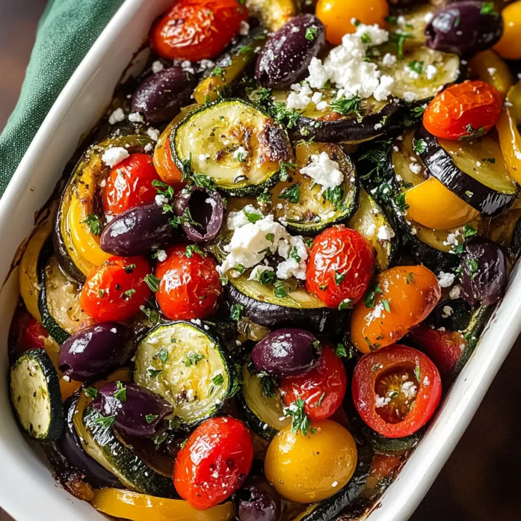 Mediterranean Vegetable Casserole