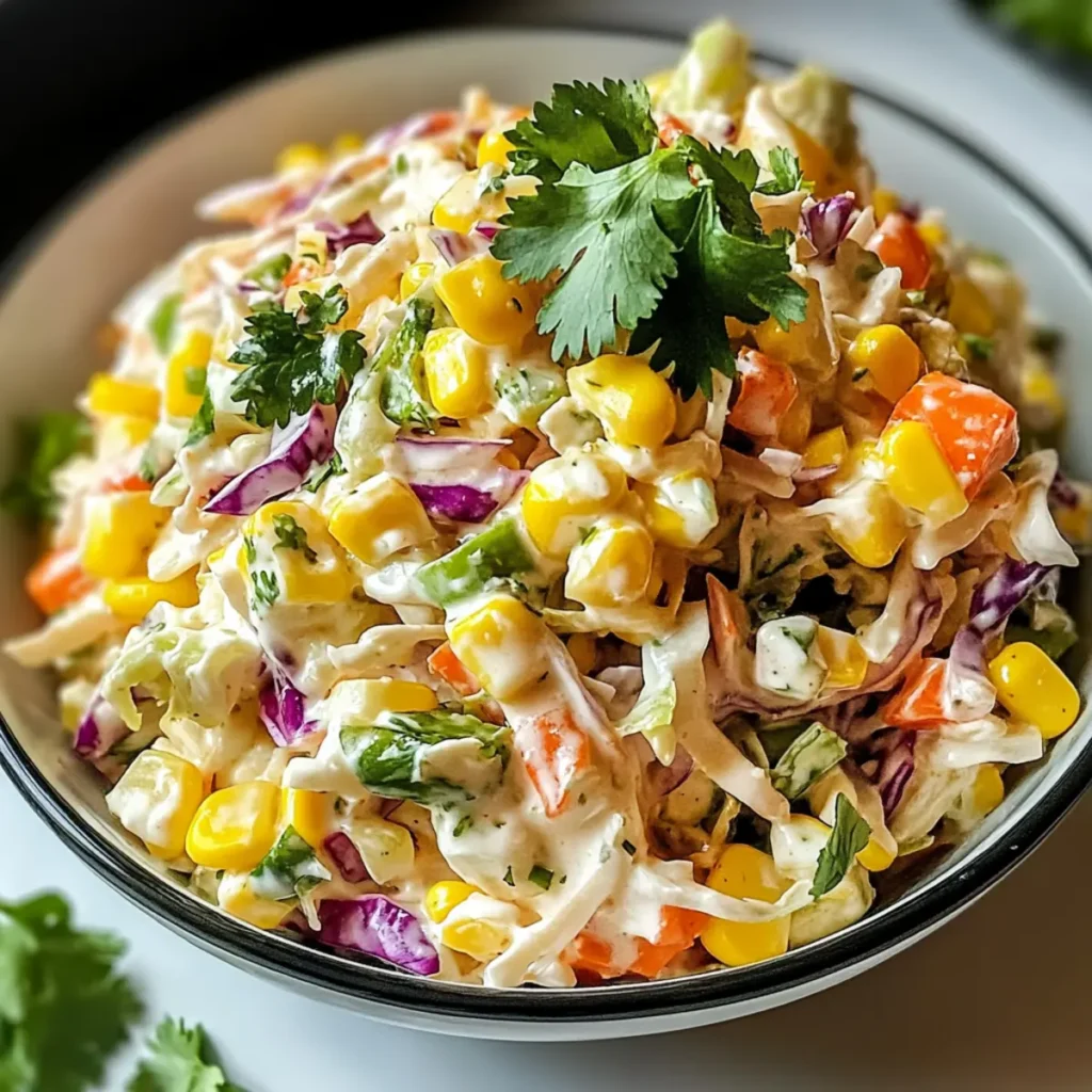 Mexican Corn Coleslaw