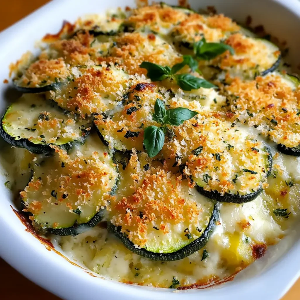 Cheesy Zucchini Casserole