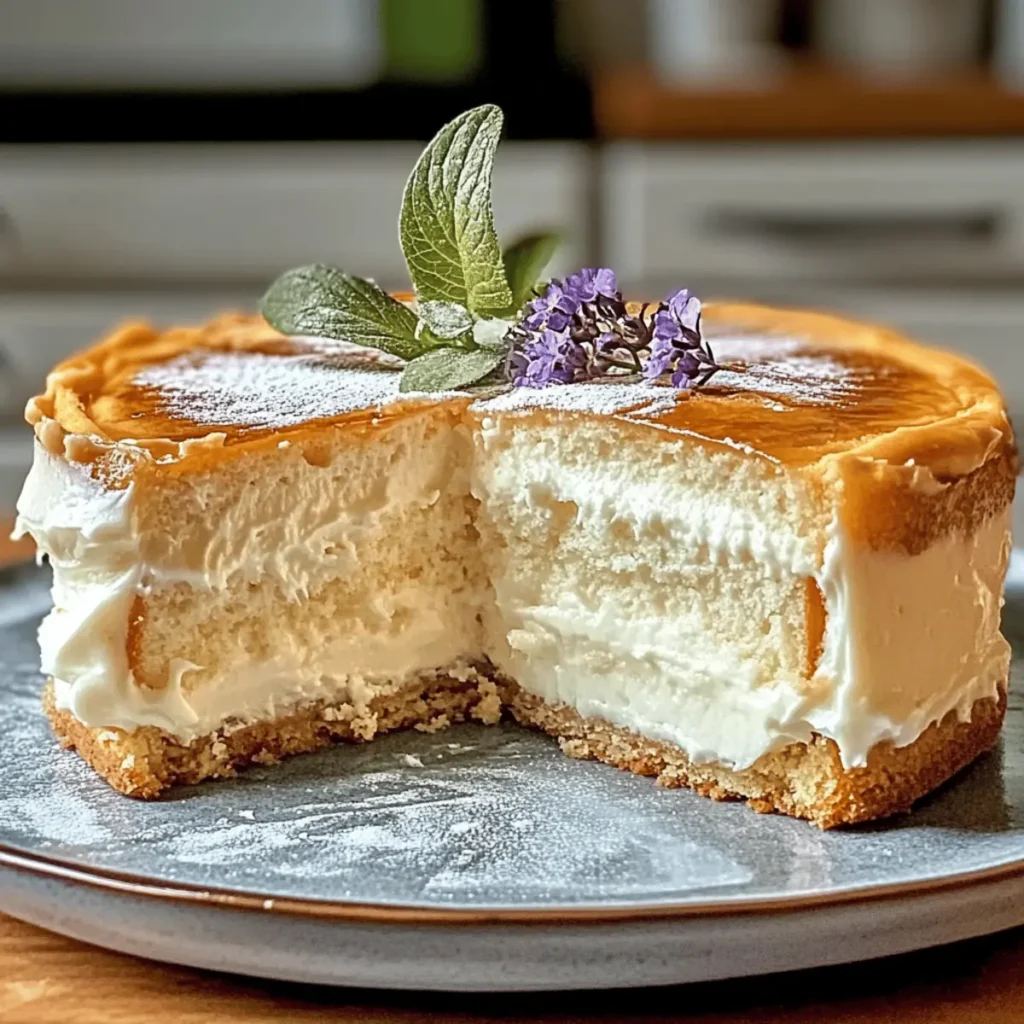 Light & Fluffy Cloud Cake That Melts in Your Mouth