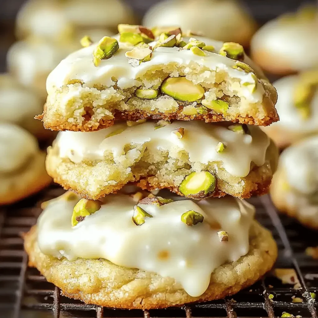 Delightful Creamy Pistachio White Chocolate Cookies to Savor