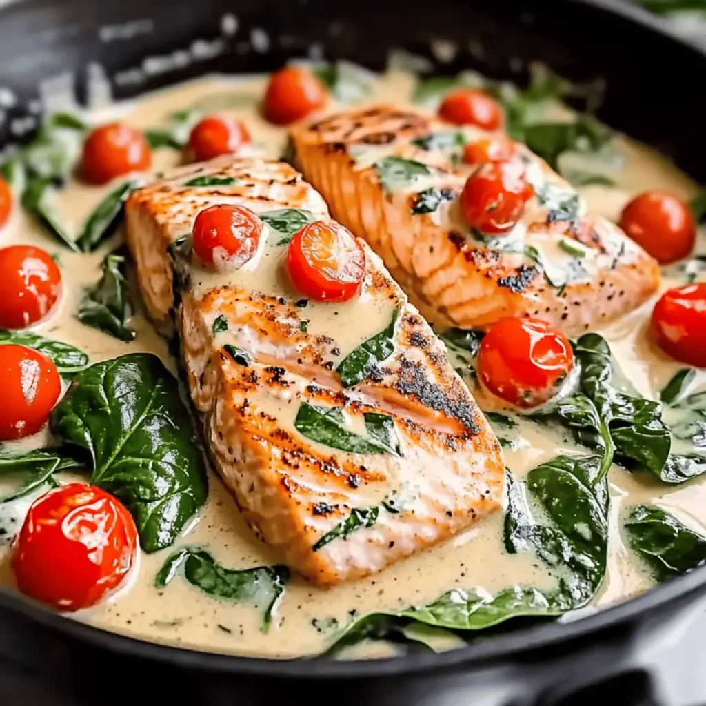 Creamy Tuscan Salmon
