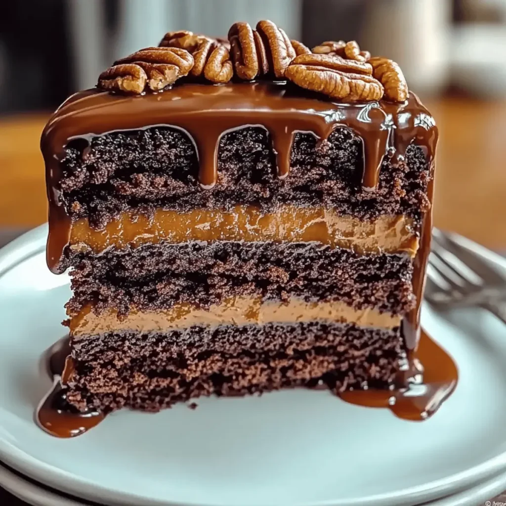 Decadent Chocolate Turtle Dream Cake for Sweet Celebrations
