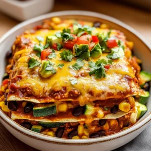 Vegetarian Enchilada Casserole