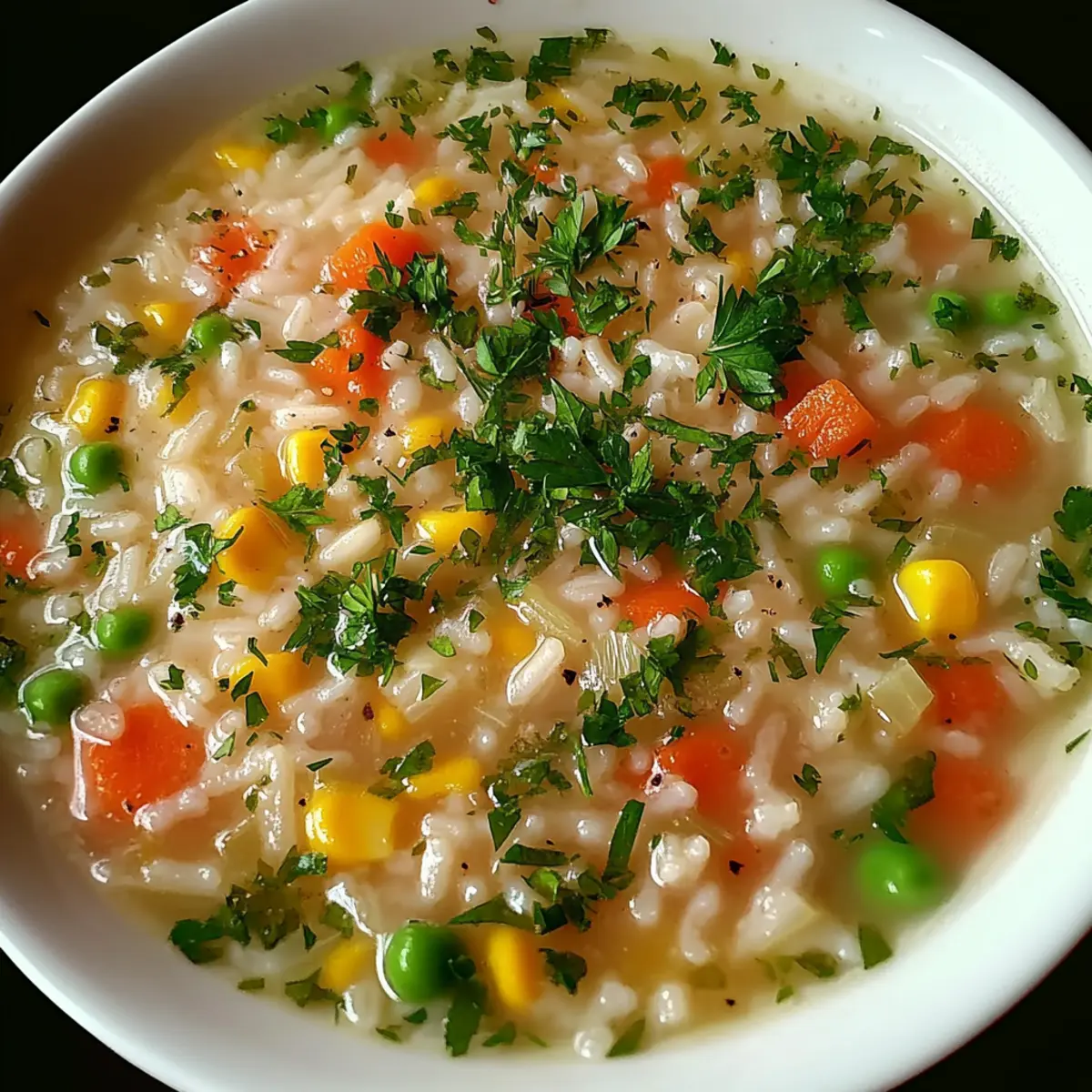 Savory Soup Rice