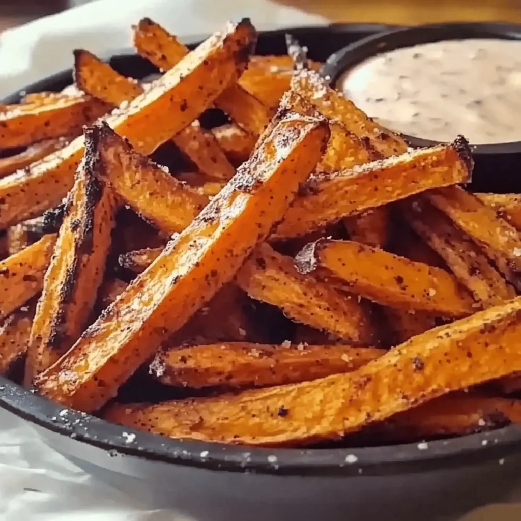 Crunchy Baked Sweet Potato Fries