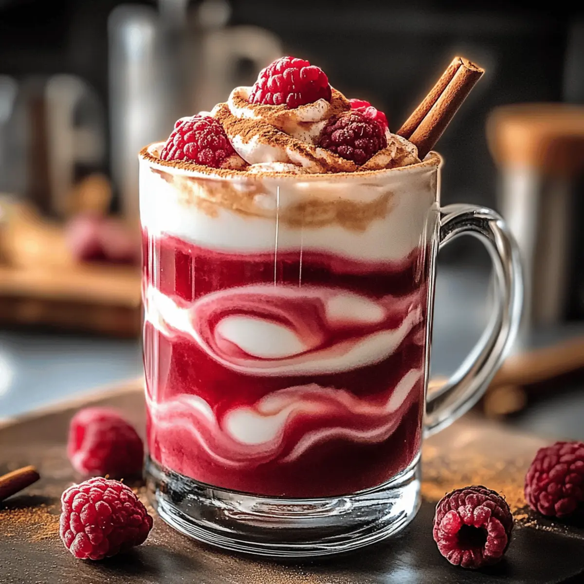 Iced Raspberry Vanilla Chai