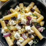 Feta & Cranberry Rigatoni Salad