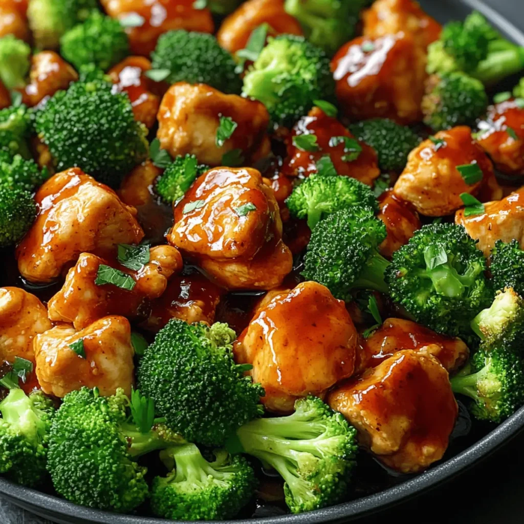 Sheet Pan Honey Buffalo Chicken with Broccoli Delight