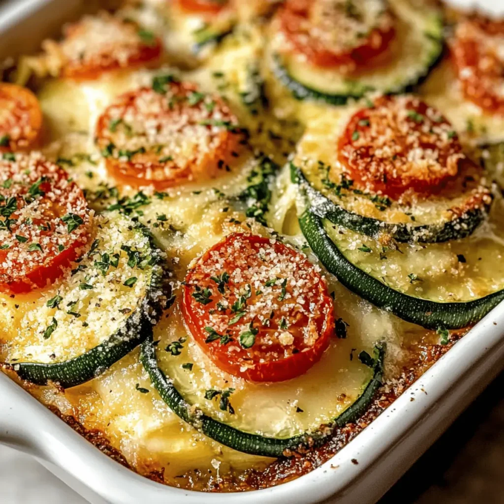 Parmesan Tomato Zucchini Bake That Everyone Will Love