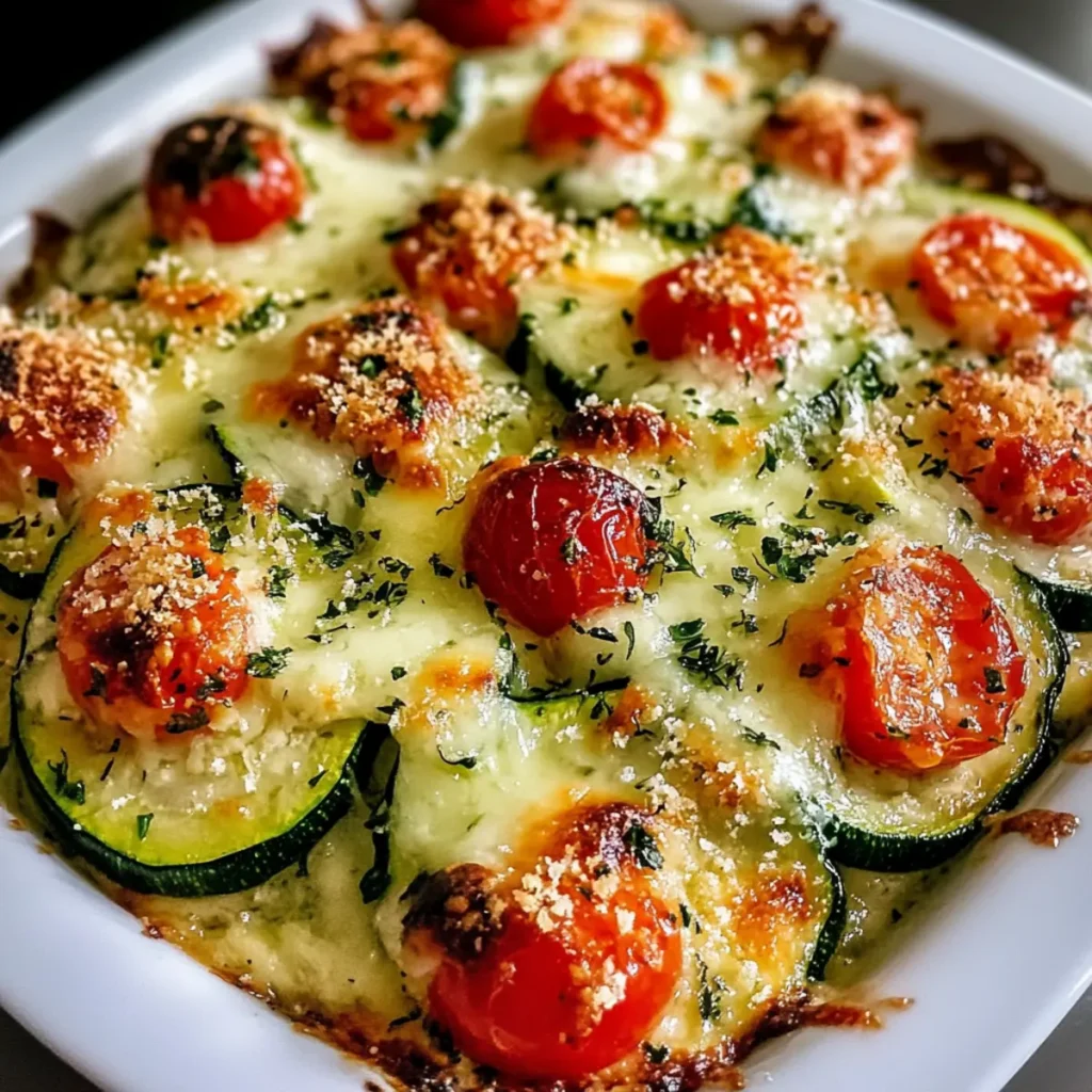 Cheesy Zucchini Bake