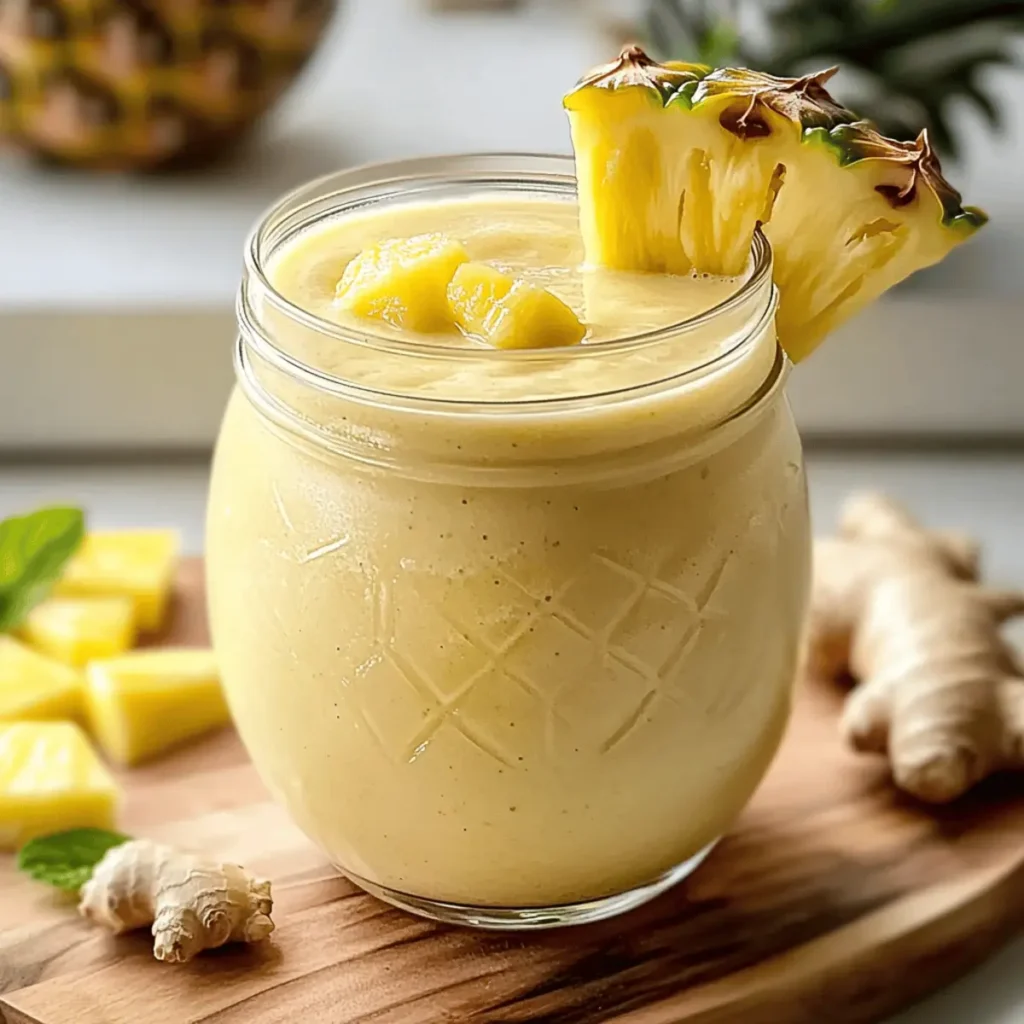 Pineapple Ginger Smoothie