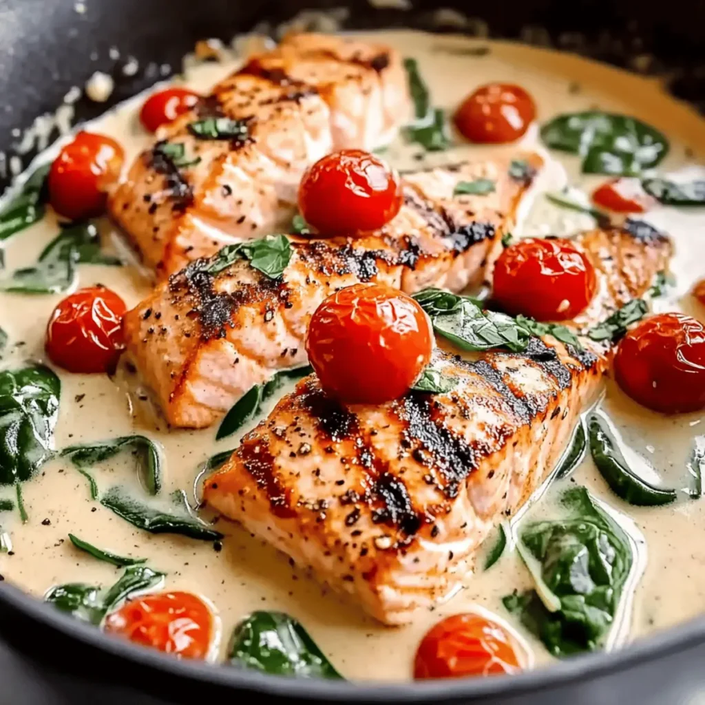Creamy Tuscan Salmon