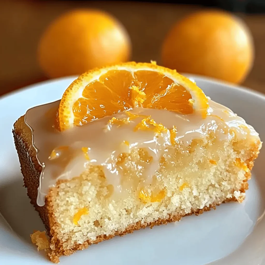 Juicy Orange Breakfast Cake