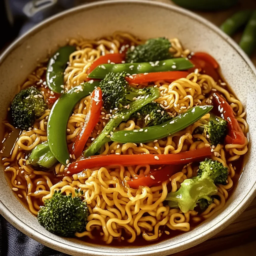Saucy Ramen Noodles Vegan