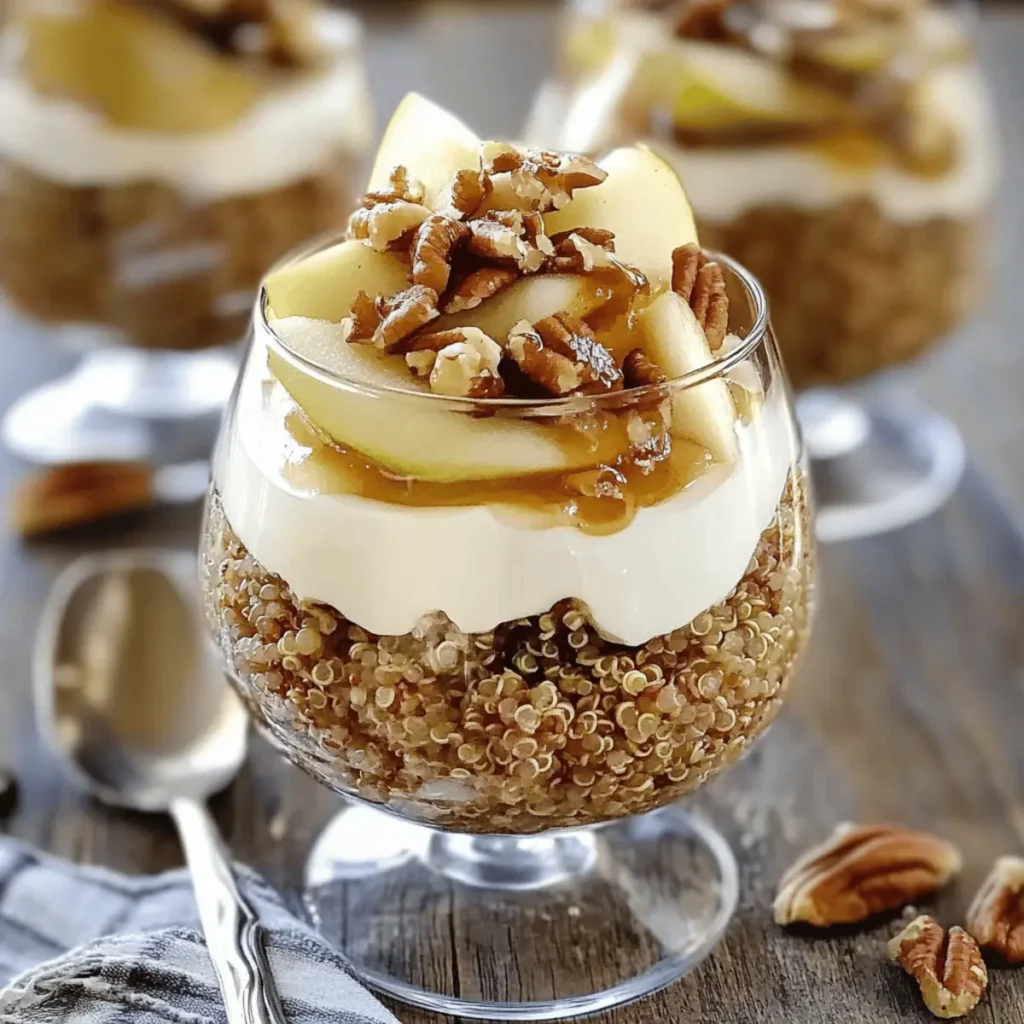 Apple Cinnamon Quinoa