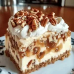 Butter Pecan Praline Poke Cake
