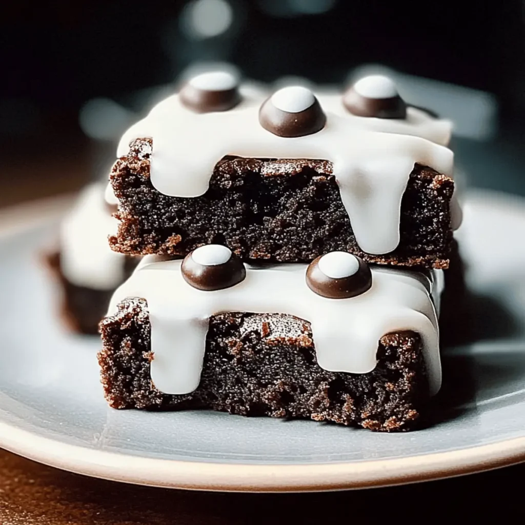 Spooktacular Mummy Brownies – Easy Halloween Treats