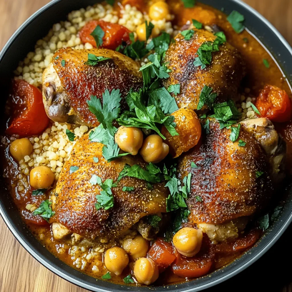Cozy Up with Flavorful Moroccan Chicken Stew Tonight