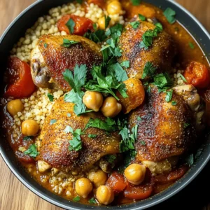 Moroccan Chicken Stew