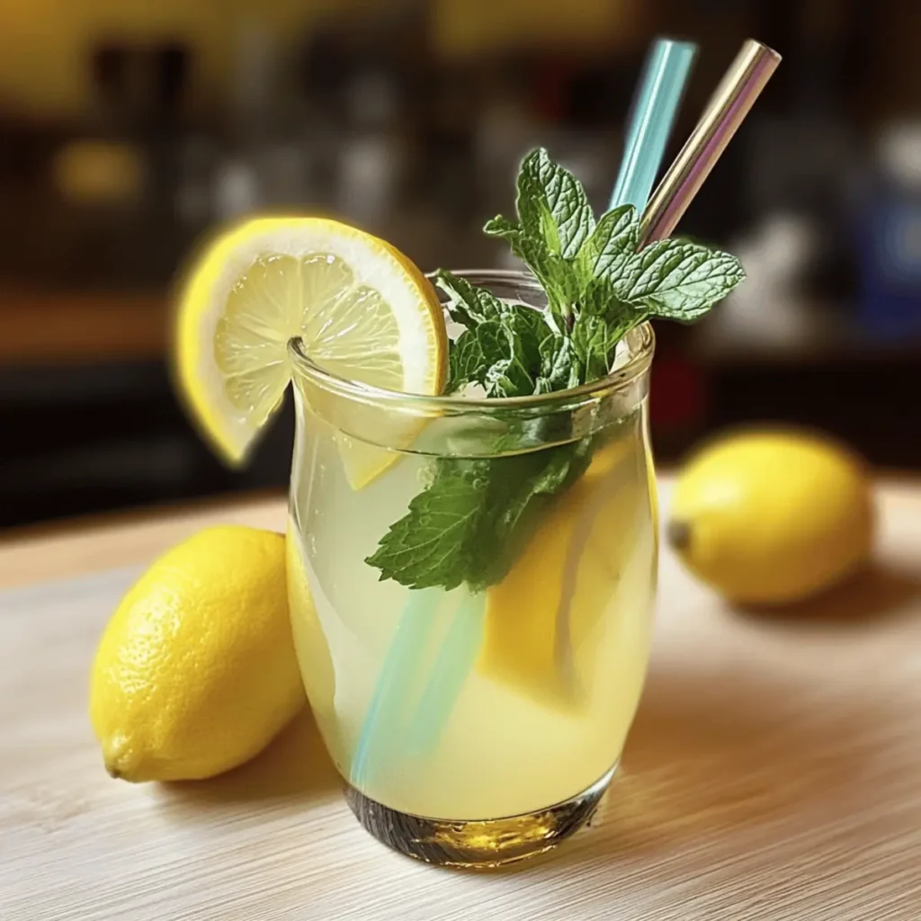 Refresh Your Summer with Mint and Rosemary Lemonade with Vanilla