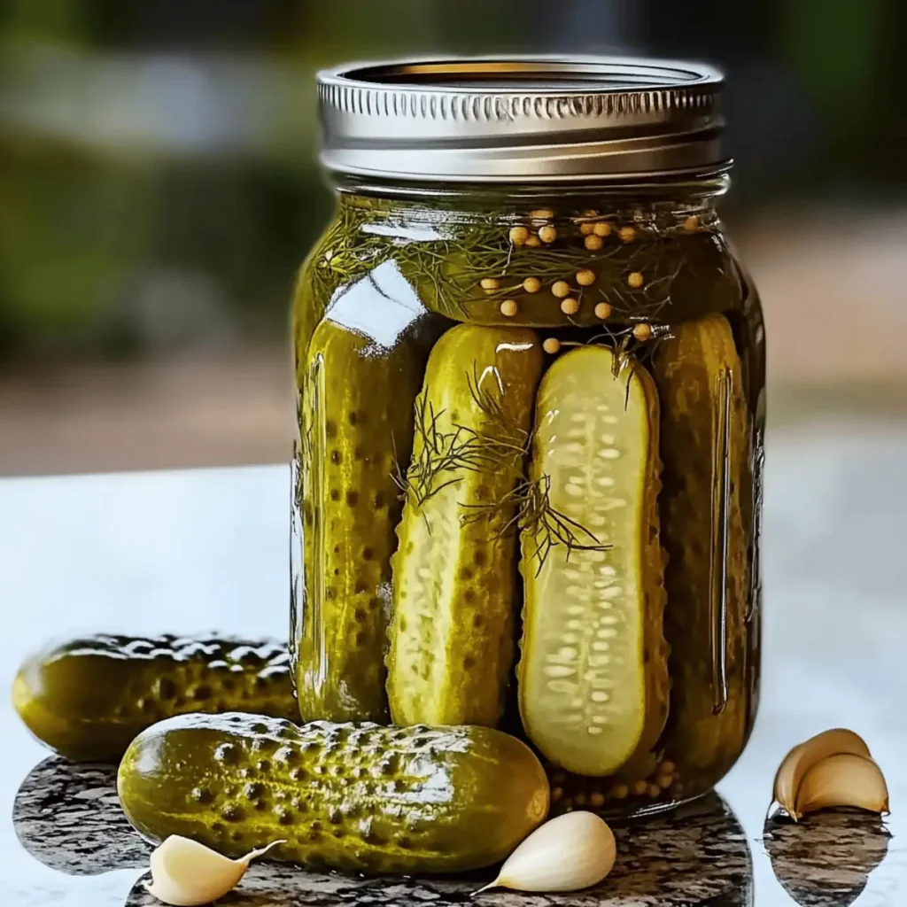 Canned Dill Pickle