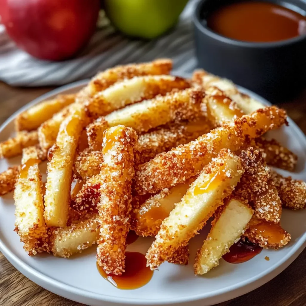 Air Fryer Apple Fries