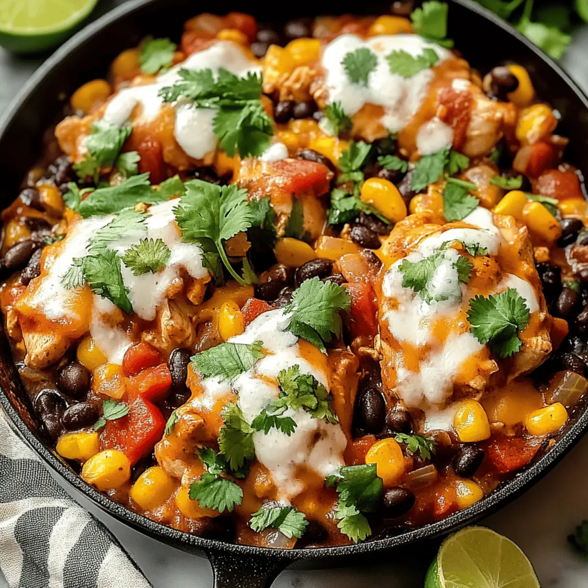 Santa Fe Chicken Skillet