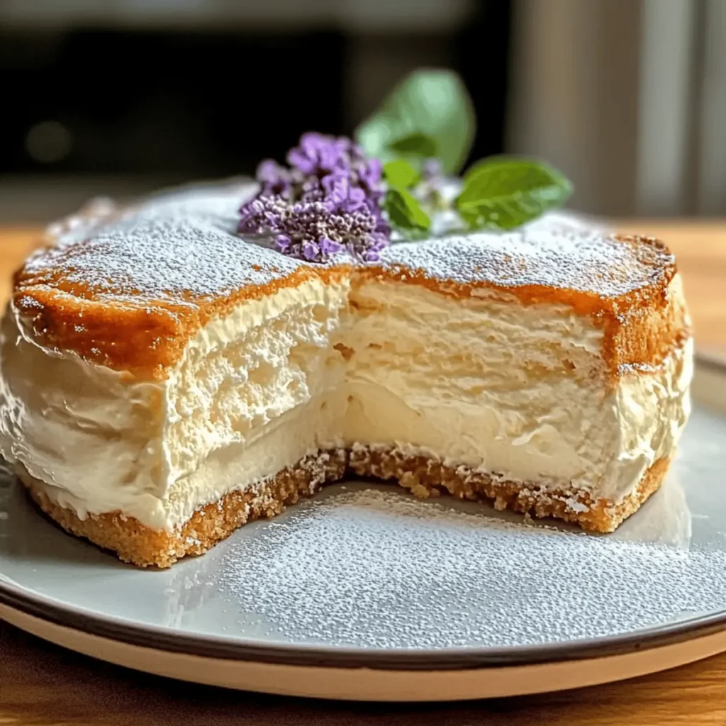 Light & Fluffy Cloud Cake