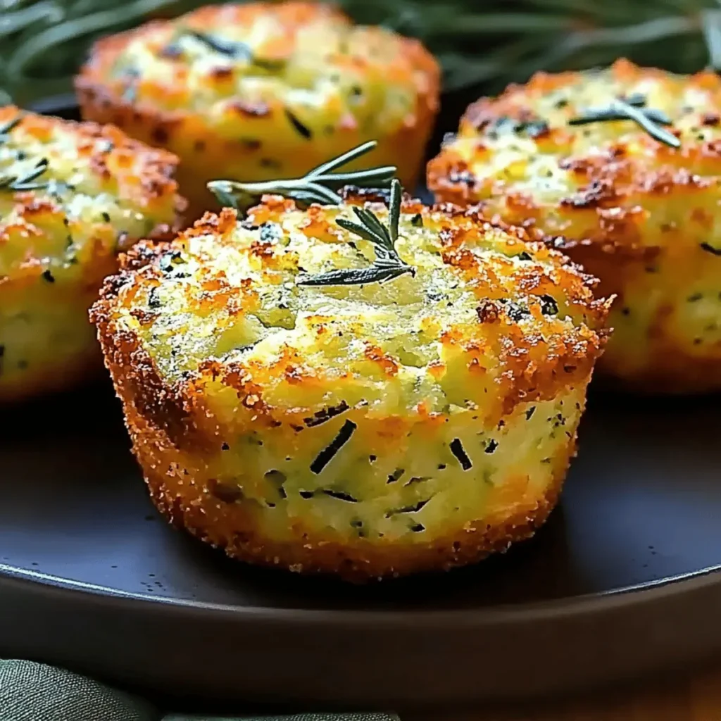 Crispy Parmesan Zucchini Muffins: A Tasty Healthy Twist
