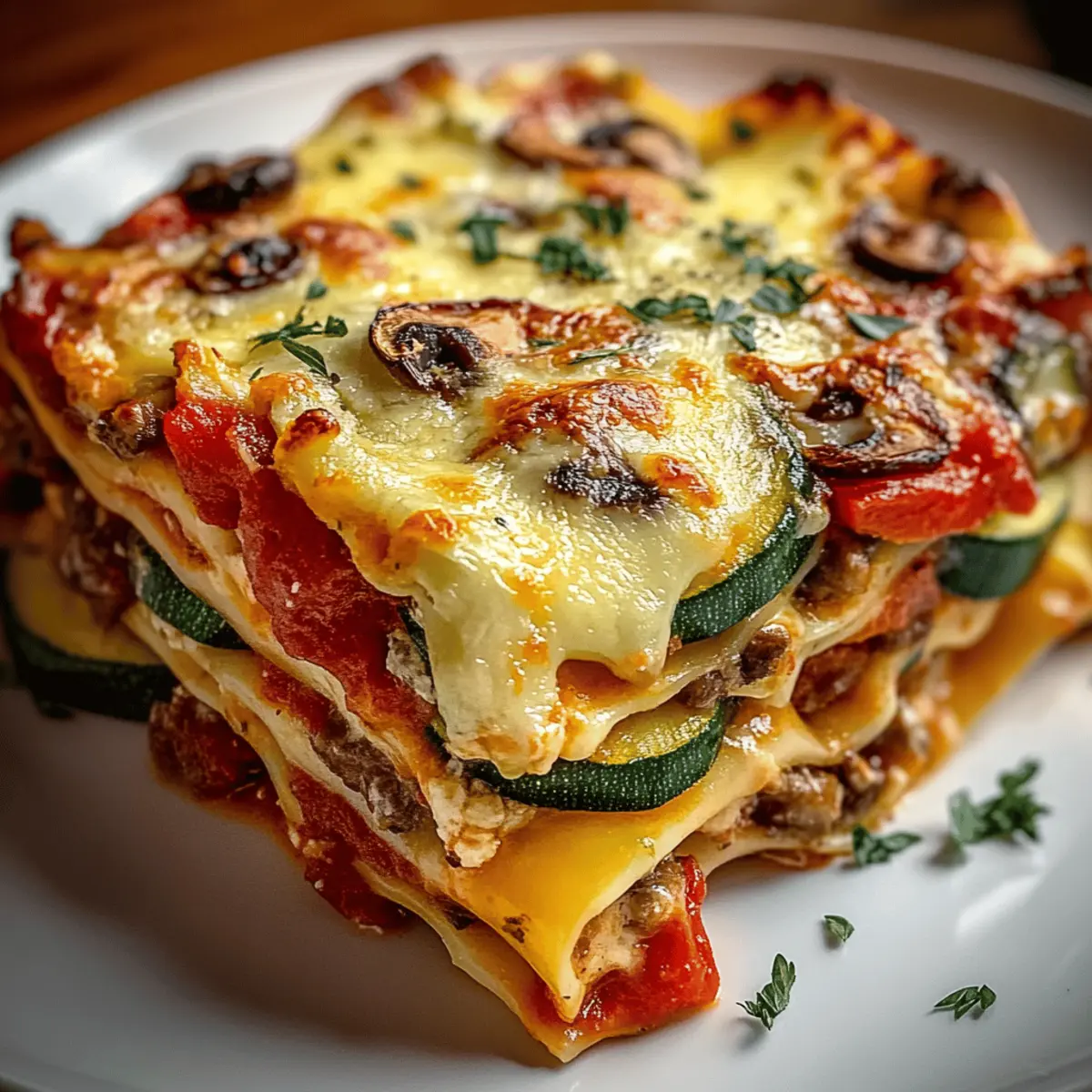 Baked Italian Vegetable Lasagna