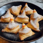 Spooky Crescent Roll Witch Hats – Easy Halloween Treats