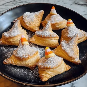 Spooky Crescent Roll Witch Hats – Easy Halloween Treats