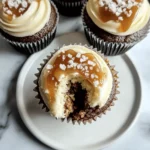 Salted Caramel Cream Cheese Cupcakes