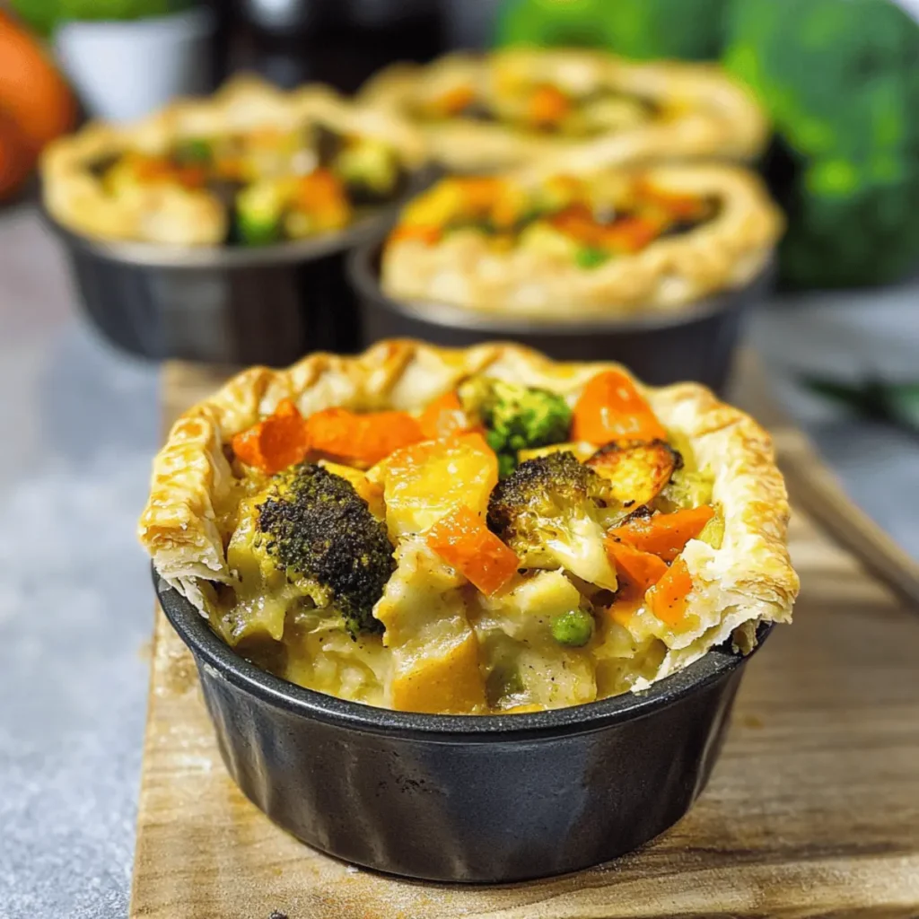 Roasted Veggie Pot Pie