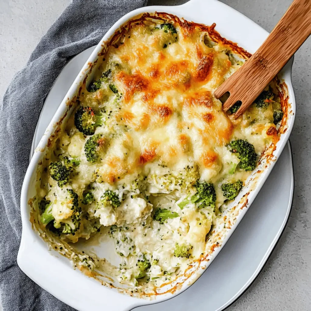 Broccoli and Cauliflower Casserole