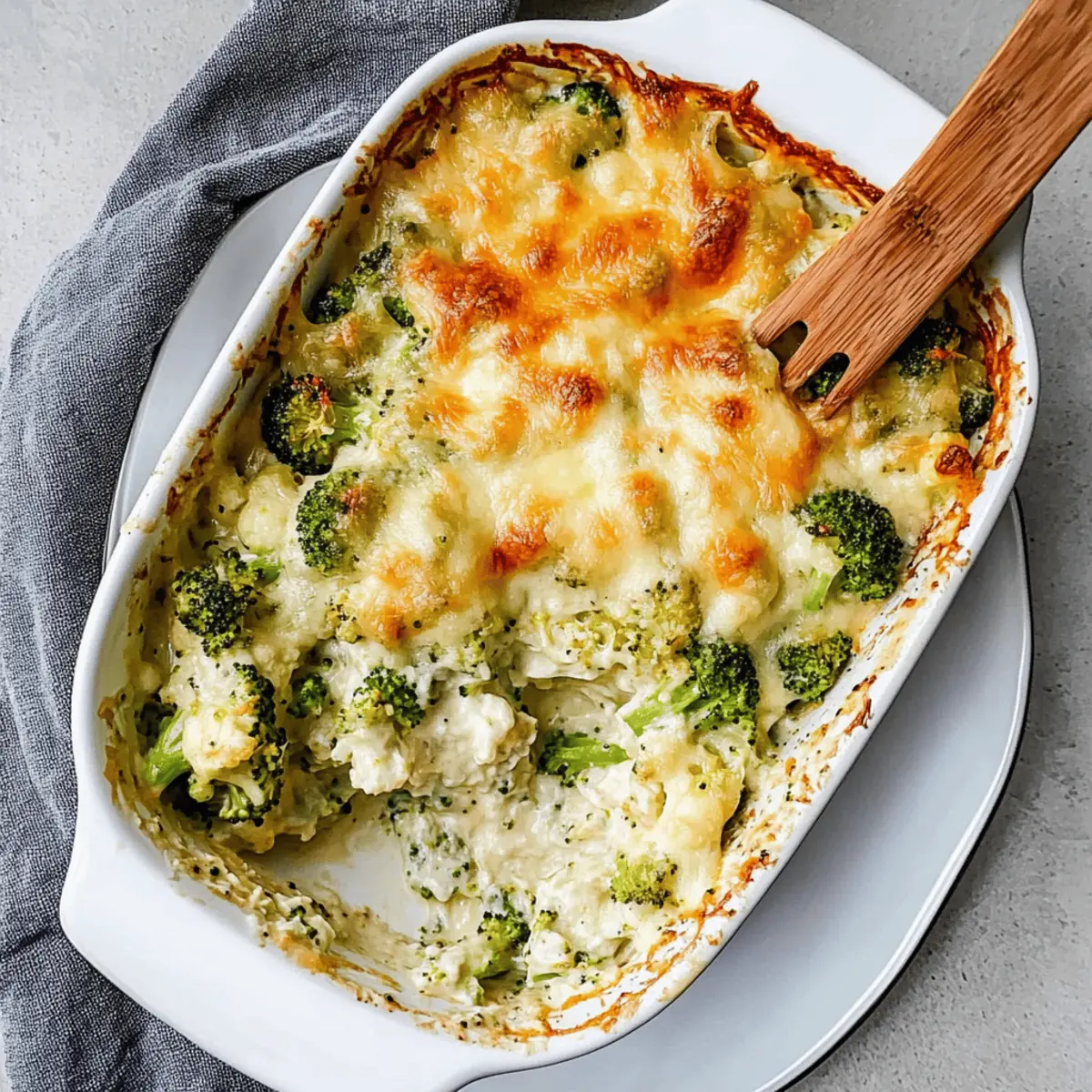 Broccoli and Cauliflower Casserole
