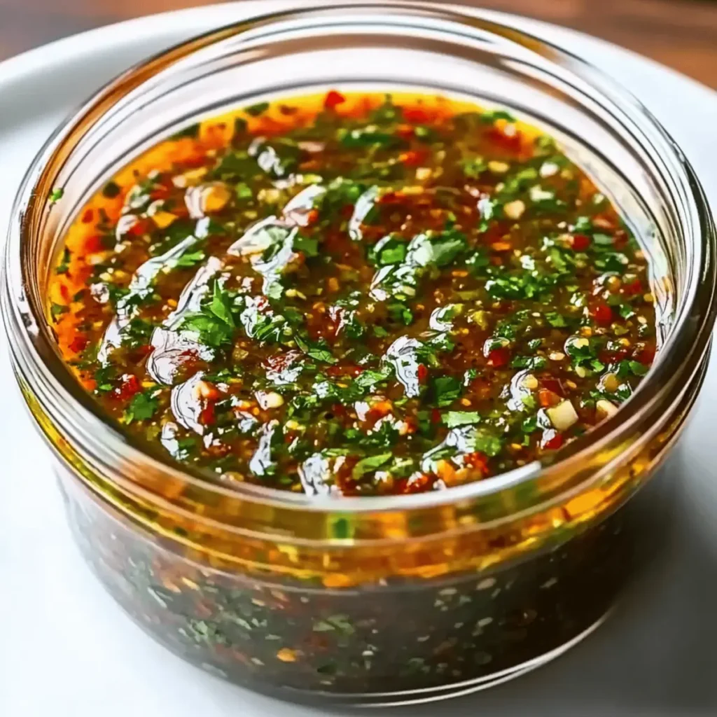 Smoky Red Chimichurri