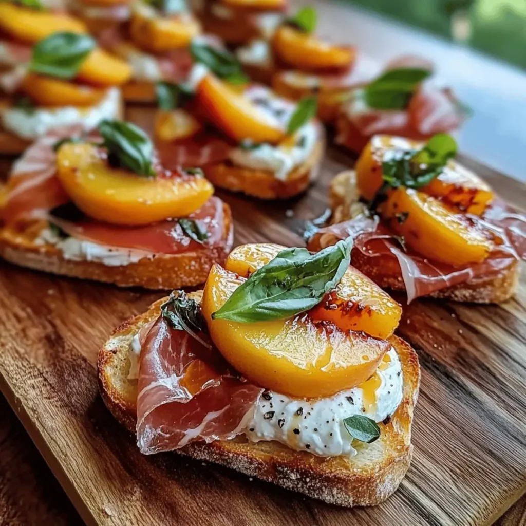 Cheesy Burrata Crostini: A Delightfully Sweet & Savory Treat