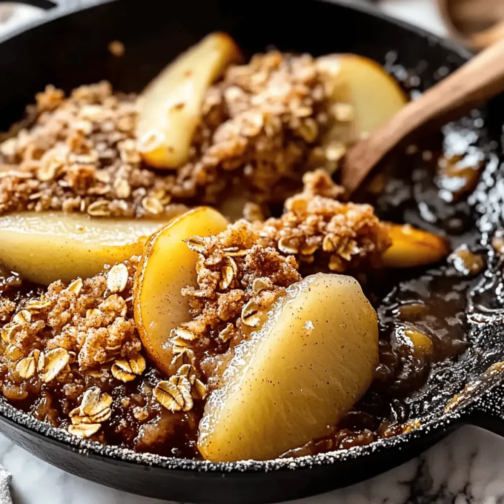 Irresistible Skillet Pear Crisp: Your New Favorite Dessert