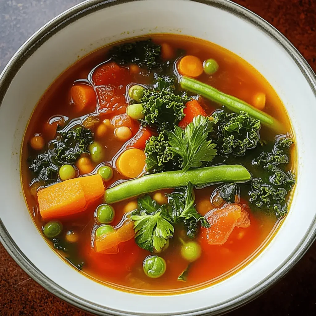 High-Protein Vegetable Soup: A Cozy Vegan Comfort Bowl