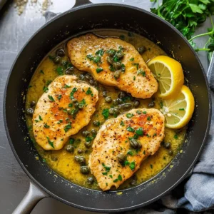 Lemon Chicken Piccata