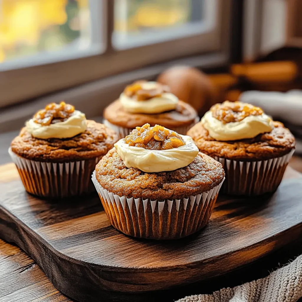 Pumpkin Cream Cheese Muffins