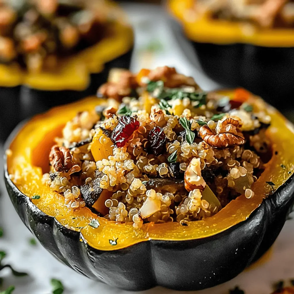 Stuffed Acorn Squash