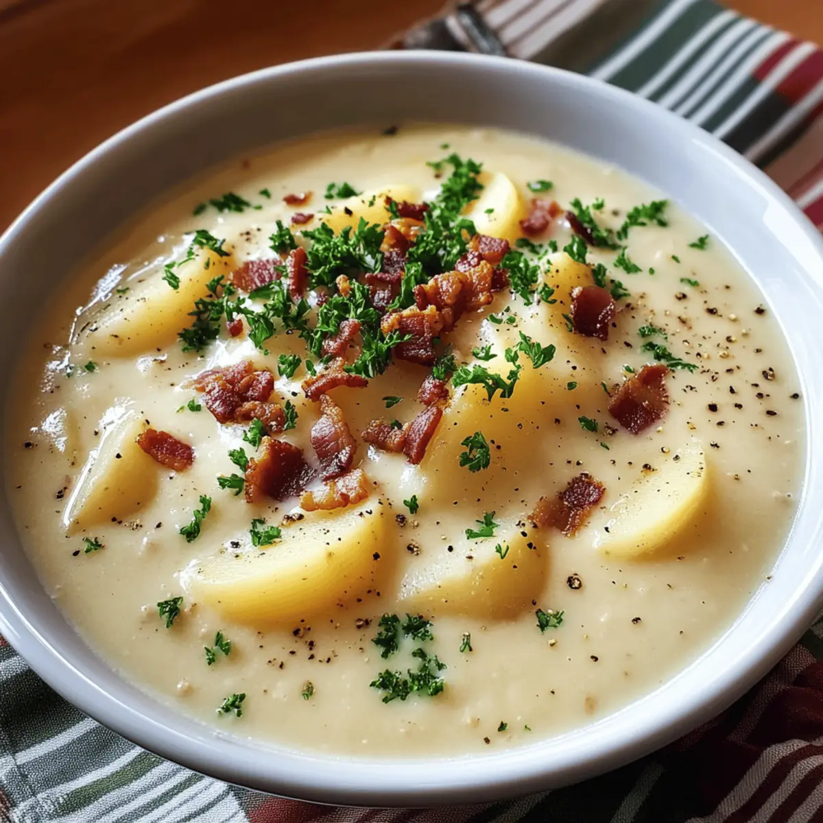 Creamy Rustic Potato Soup